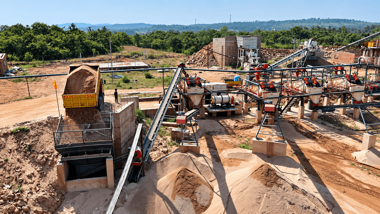 Premium Silica Sand & Aggregates Supplier | Vetal